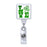 White - LOVE Irish, Square Plastic Badge Reel