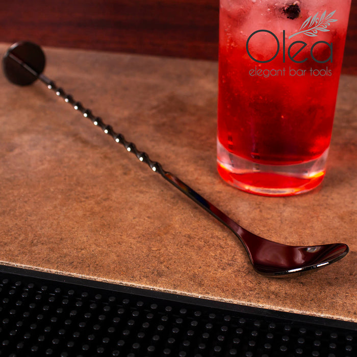 Olea™ Bar Spoon with Muddler Head - Color Option