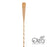 Olea™ Copper Plated Bar Spoon - Bent Tip - 50cm Length