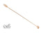 Olea™ Copper Plated Bar Spoon - Trident Fork Tip - 50cm Length