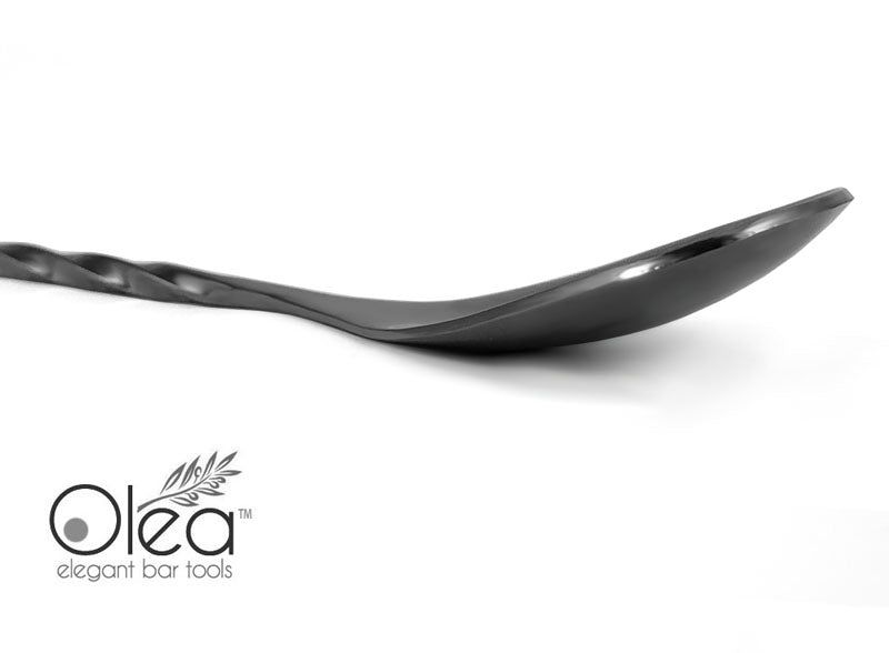 Olea™ Gunmetal Plated Bar Spoon - Weighted Tip - 30cm Length