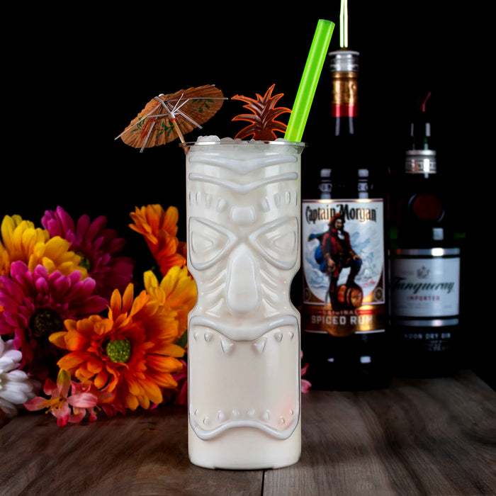 PLASTIC TIKI CUPS - 32 oz. - Color Options