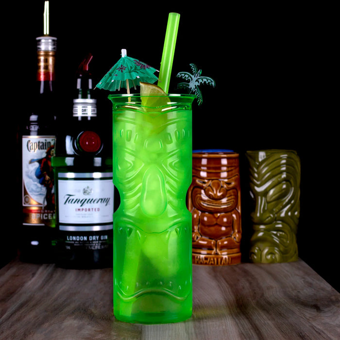 PLASTIC TIKI CUPS - 32 oz. - Color Options