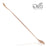 Olea™ Copper Plated Bar Spoon - Bent Tip - 30cm Length