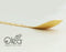 Olea™ Gold Plated Bar Spoon - Trident Fork Tip - 40cm Length