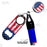 Kolorcoat™ Mini Opener, Reel and Lighter Leash Clug SET - U.S. Grunge Flag